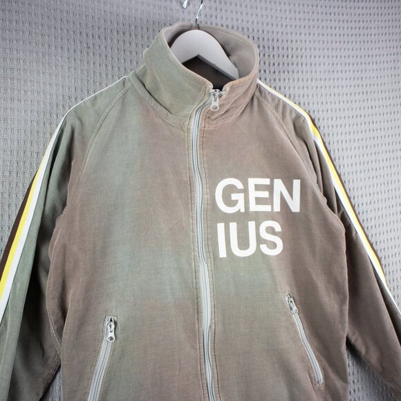 PPFM "GENIUS" Ribbed Track Jacket / Large - Picture 3 of 9